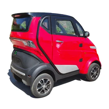 Fully Enclosed High Speed Electric Four Wheel Vehicle 2 doors 3 Seats Suitable For Elderly Leisure