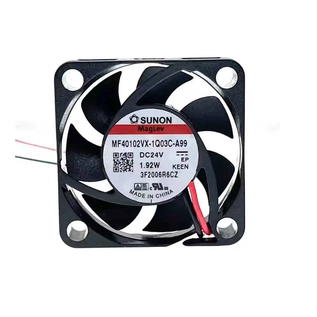 새로운 3D 프린터 24V 40mm 팬 MF40102VX-1Q03C-A99 Sunon 마그네틱 베어링 4010용 압출기 핫엔드 BLV Mgn Cube Ender용 냉각 장치