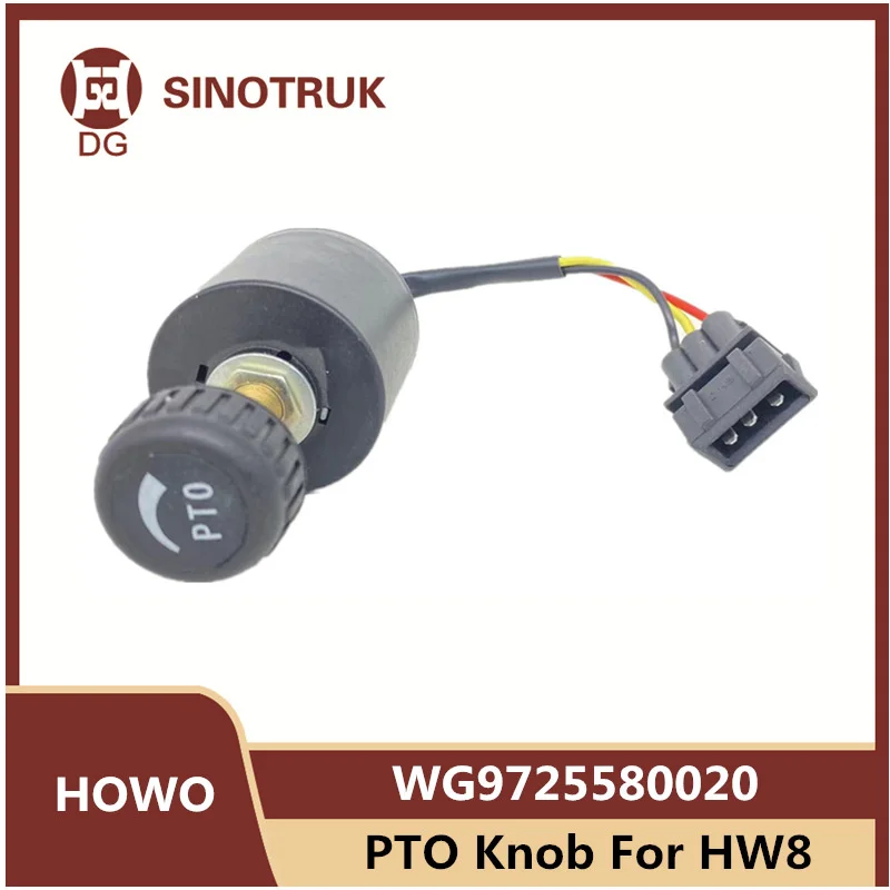 WG9725580020 PTO Knob For HW8 For SIONTRUK HOWO Truck Parts