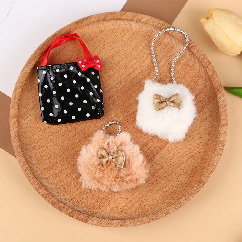 

Fashion Miniature Bag For 30cm Dolls Toys Shoulder Bag Doll Accessories Purse Belt Bag Handbag