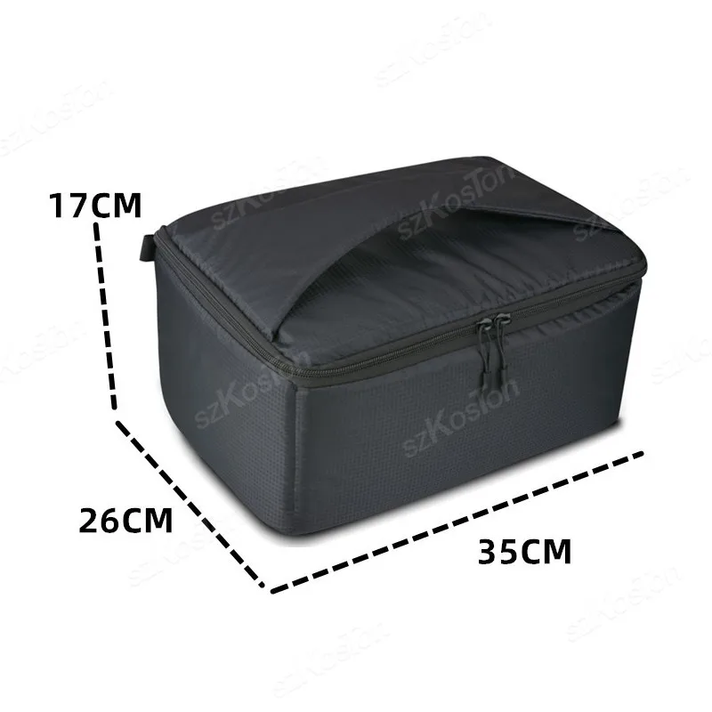 Shockproof Gear Protection Carrying Case with Padded Interior Dividers