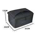 X Black 35x26x17cm