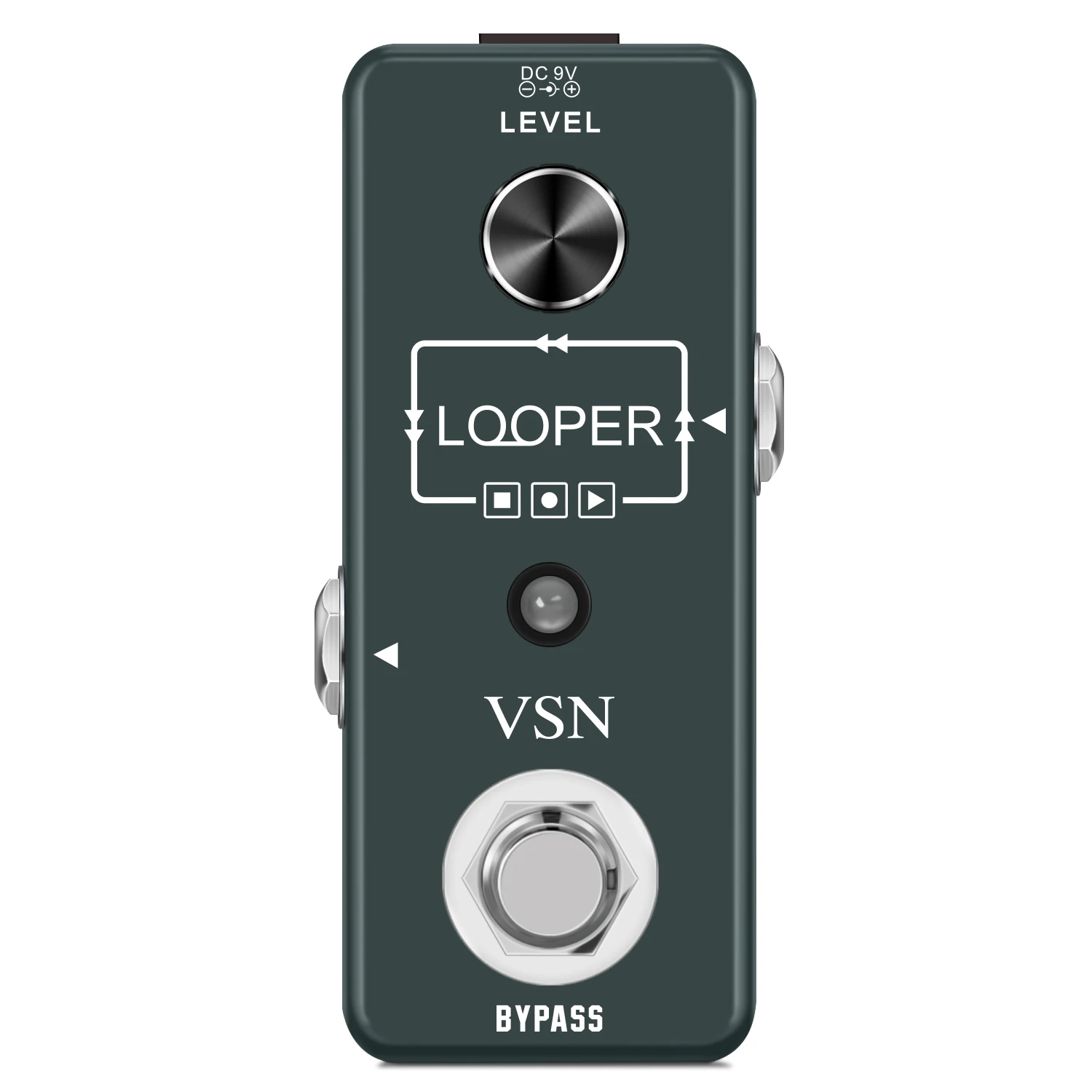 

VSN LEF-332 Guitar Looper Pedal Digital Looper Effect Pedals For Electric Guitar Bass 10 Min Recording Time True Bypass