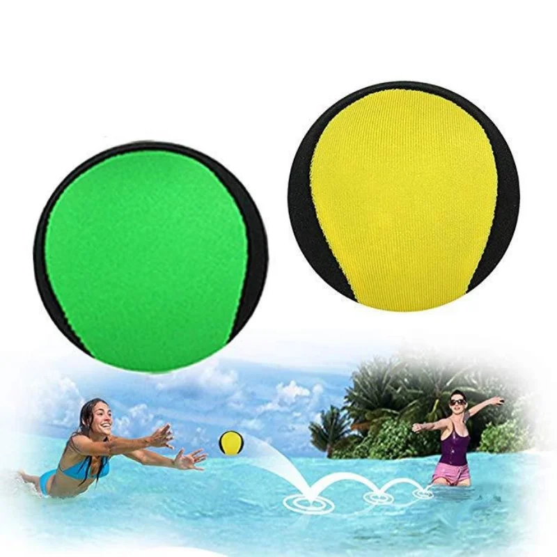 5.5Cm Giocattoli All'Aperto Acqua Che Rimbalza Palla Piscina Gioca Beach Ball Skips Su Gioco D'Acqua Giocattolo Sportivo Per Piscina Bambini Bambini A