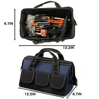 Multi-Function Tool Bag 1680D Oxford Cloth Electrician Bag Multi-Pocket Waterproof Anti-Fall Storage Bag 2