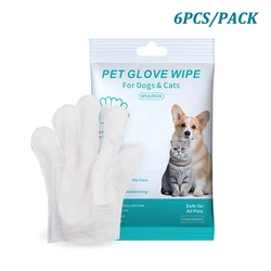 Pet Wipes Gloves - Disposable Cleaning and Deodorizing (Green)