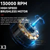 Mini Turbo Jet Fan Electric Air Duster with 3 Gear Adjustable 130000RPM Wind Speed 52m/s Car Computer Cleaning Blower Tool 3