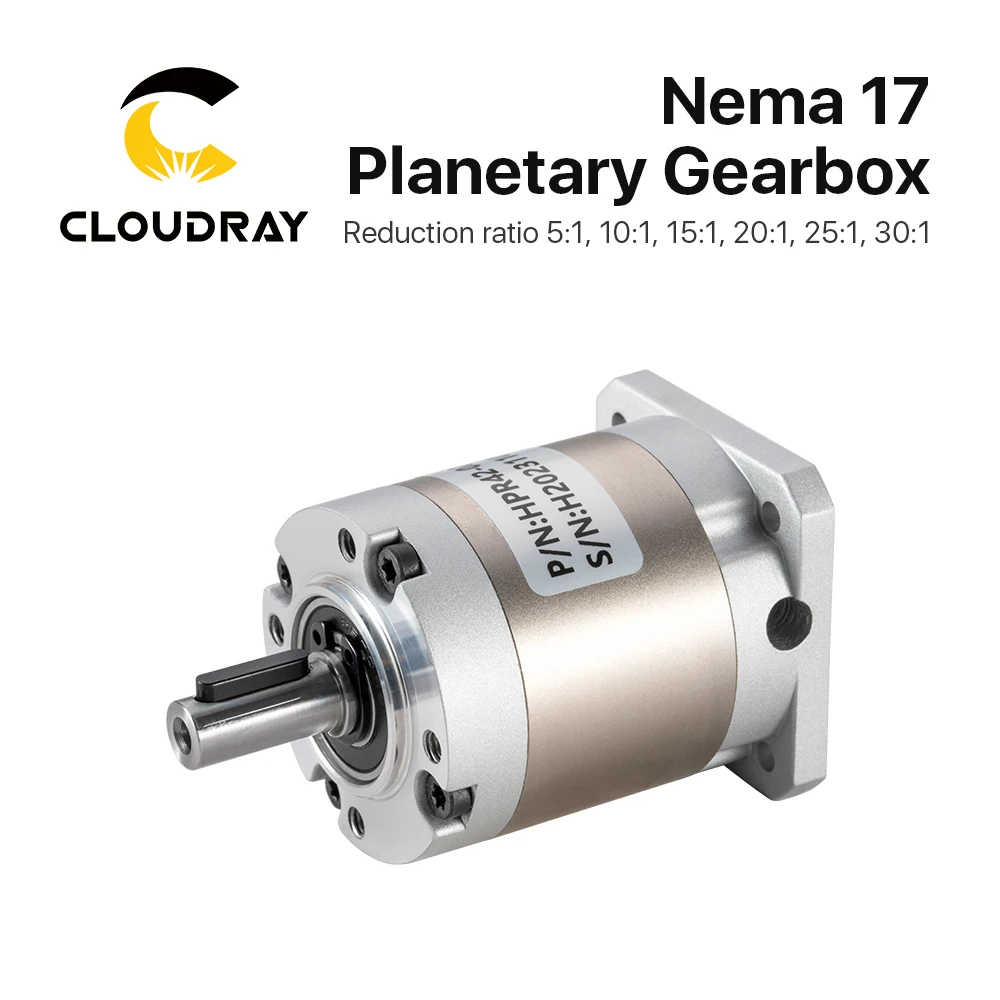 caixa de velocidades planetaria do cloudray nema17 redutor 01