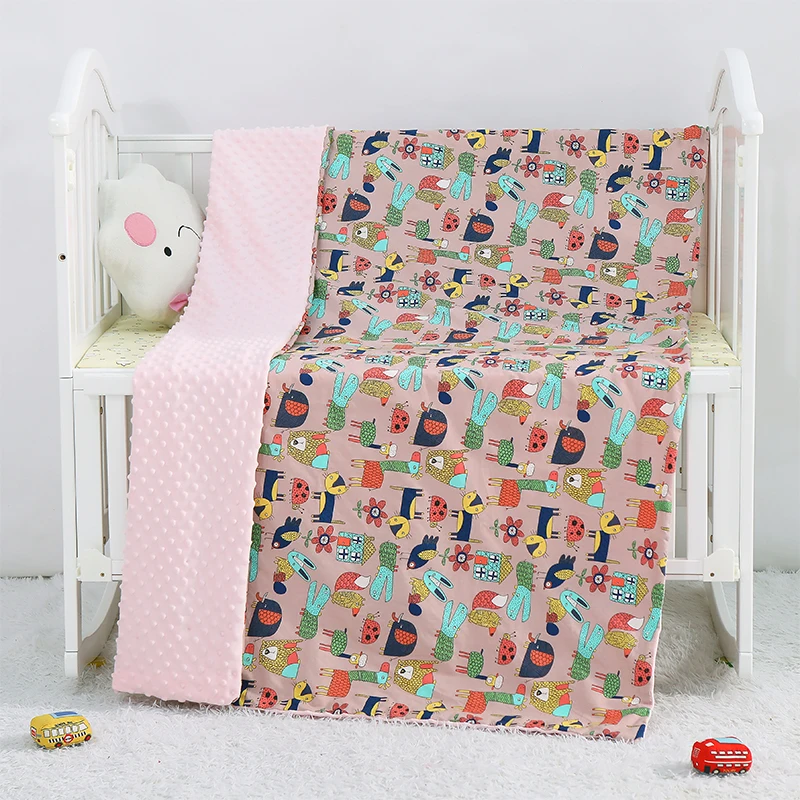 

Super Soft Wrap Swaddle Receiving Blanket Minky Baby Blankets