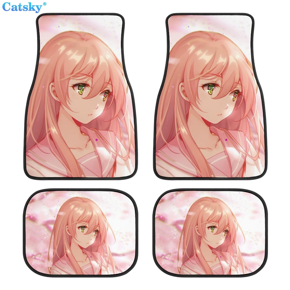 

FRANXX Zero Two Car Floor Mats Hippie Car Mat Car Accessories Gift Stoner Gift Retro Car Accessories Interior Car Decor