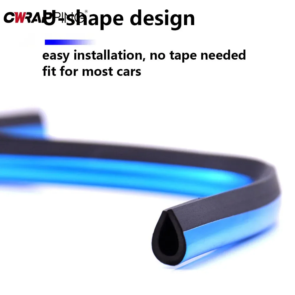 10 PCS Car Air Conditioner Outlet Decorative U Shape Moulding Trim Strips Auto Air Outlet Trim Strips Auto Styling Accessories