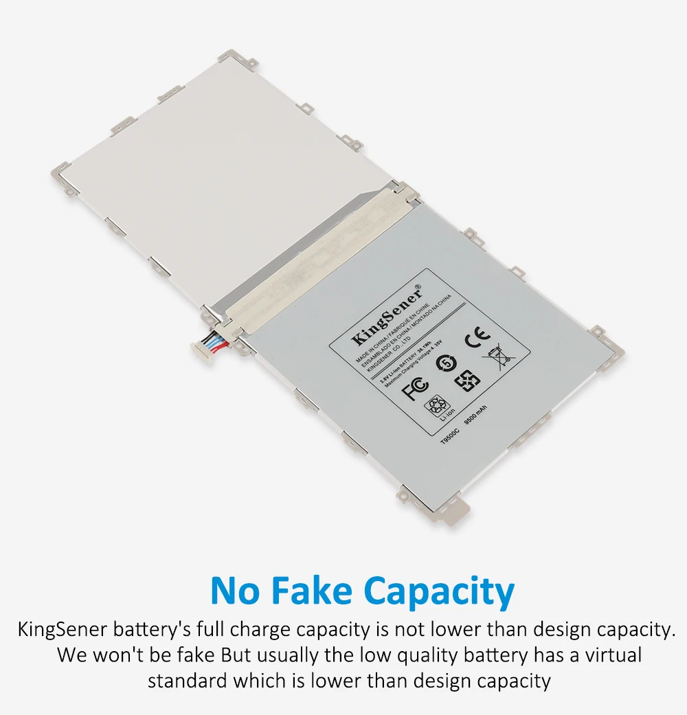 Bateria para Samsung Galaxy Tab Nota Pro 12.2 Sm-t900 Sm-p900 Sm-p901 Sm-p905 T9500k T9500e T9500u Brand New Kingsener-t9500c - Imagem 4
