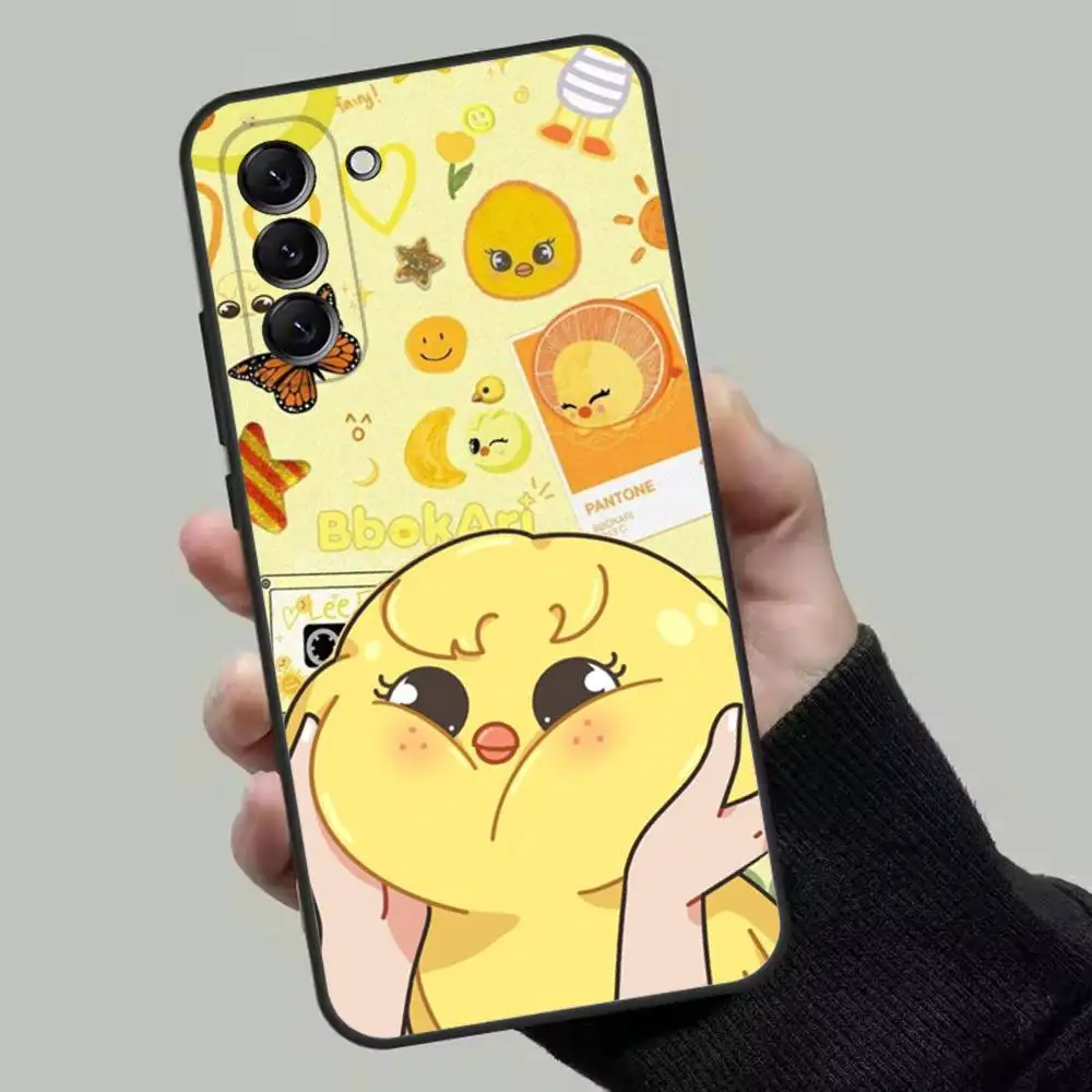Kpop Stray-Kids Skzoo Soft Black Phone Case