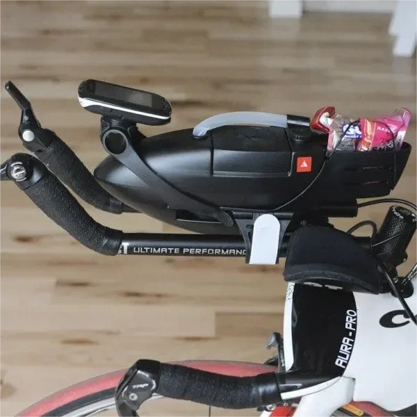 Bicycle Expansion Bracket BTA Bracket Between-the-Arms Front Hydration System, Designed for Time Trials and Triathlons