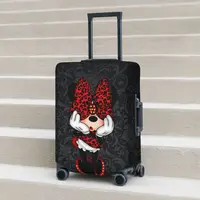 Mickey Minnie Mouse Suitcase Cover Mickey Mouse Animal Cartoon Holiday Business Practical Luggage Case Protector 1
