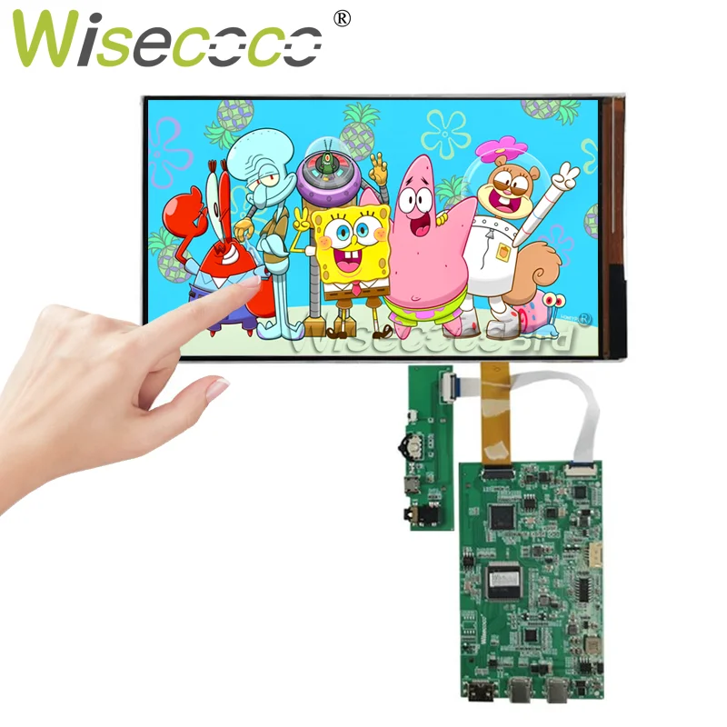 7 Inch 1920x1080 Touch LCD Display Landscape Default Android TV Box PS3 4 Gaming Box Windows Laptop Raspberry Pi Display