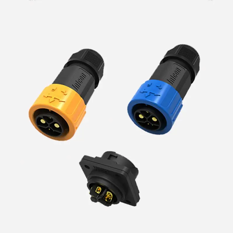 Description Picture 2 of item2+1+5 E-bike Lithium Battery Plug Socket 8pin Power Signal Combination Connector IP67 Electric Motorcycle Batteries Connectors