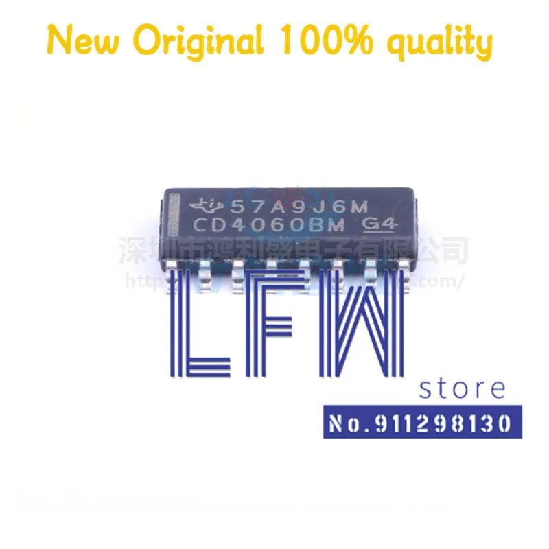 

10pcs/lot CD4060BM96 CD4060BM CD4060 SOIC-16 Chipset 100% New&Original In Stock