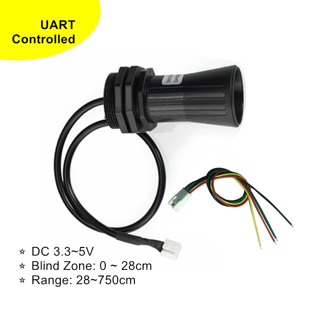 Sensore Distanza Ultrasuoni DC 5V - Modulo Impermeabile Per Misurazione Fino A 4.5 Metri - Foto 3