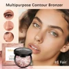 Baked Powder Palette Color Correcting Powder Foundation Balance & Brighten Coverage Semi Matte Natural Finish 1Piece 9g 6