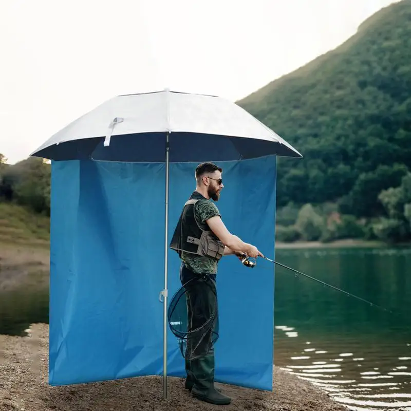 Surround Cloth for Fishing Umbrella Pool Umbrella Surround Tent Half Circumference Design Waterproof Cloth for Sun
