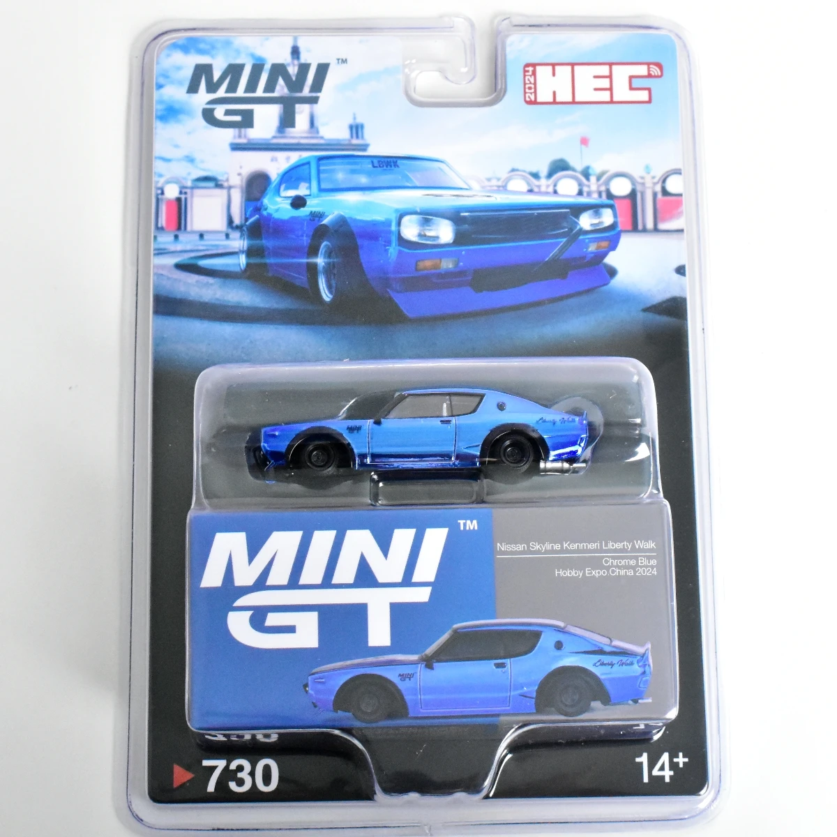 MINI GT LBWK ケンメリ 北京HEC限定 MINI GT 1/64 Nissan