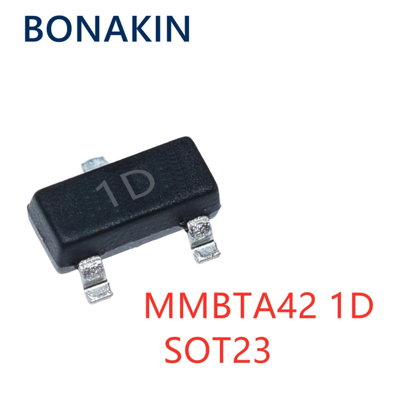 

100PCS MMBTA42 SOT23 A42 SOT MMBTA42LT1G SMD 1D SOT-23 3B new SMD transistor