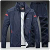 Men's Sportswear Track Suits Spring Autumn Casual Sportsuit Hoodies&Sweatpants 2 Pieces Jacket+pants Sets Tracksuit Men Clothing 1