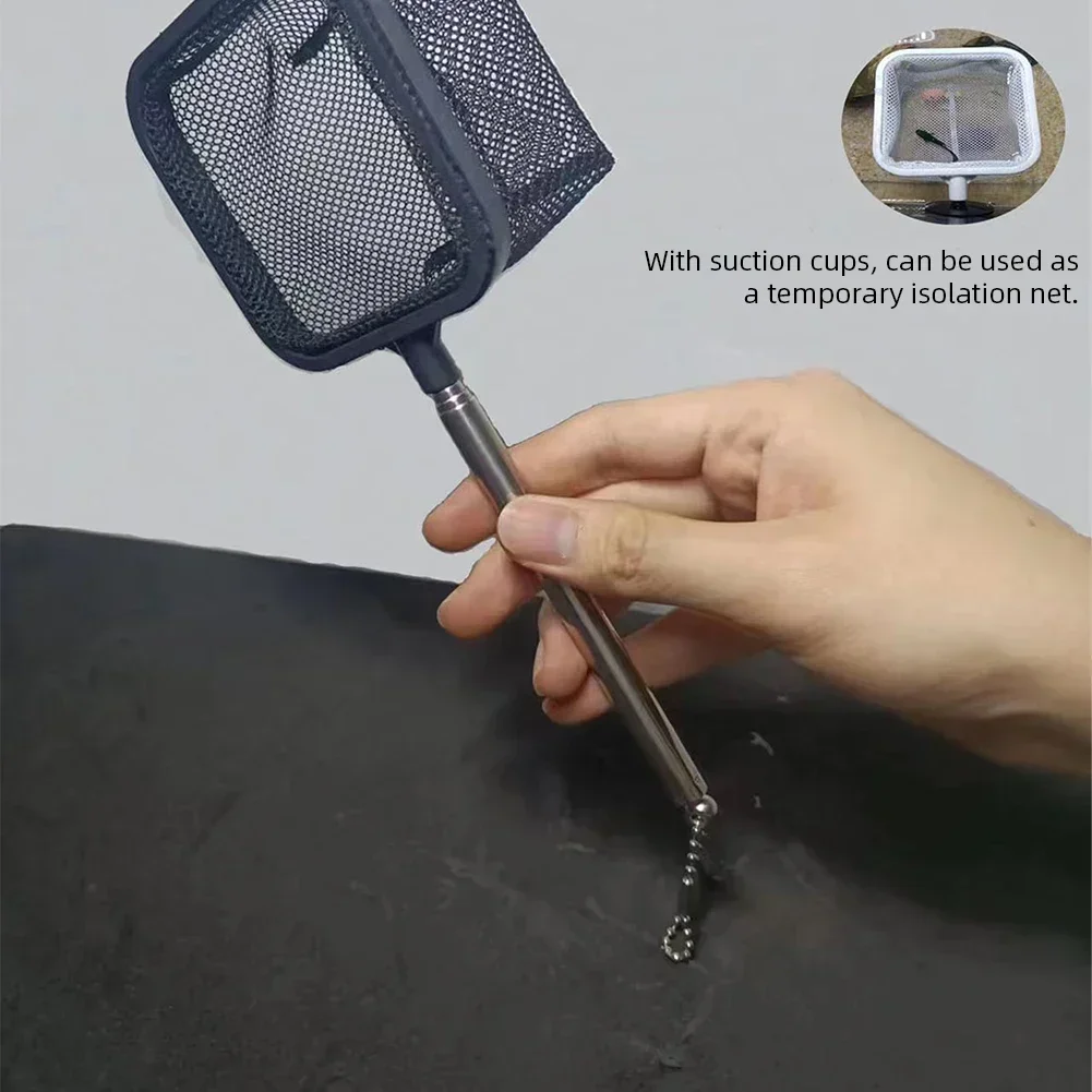 Aquarium Fish Net Fishing Landing Net Telescopic