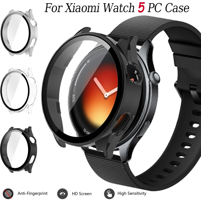 Shell and Membrane Integrated Protective Cover - HD Scratch-proof and Bump-proof Design for Smartwatch Accessories