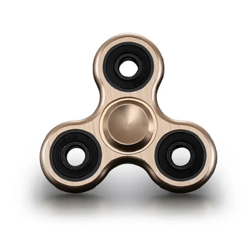 New Fidget Finger Spinner Alloy Metal Aluminum Hand Spinners Stress Relief Decompression Toys For Kids Adults 4