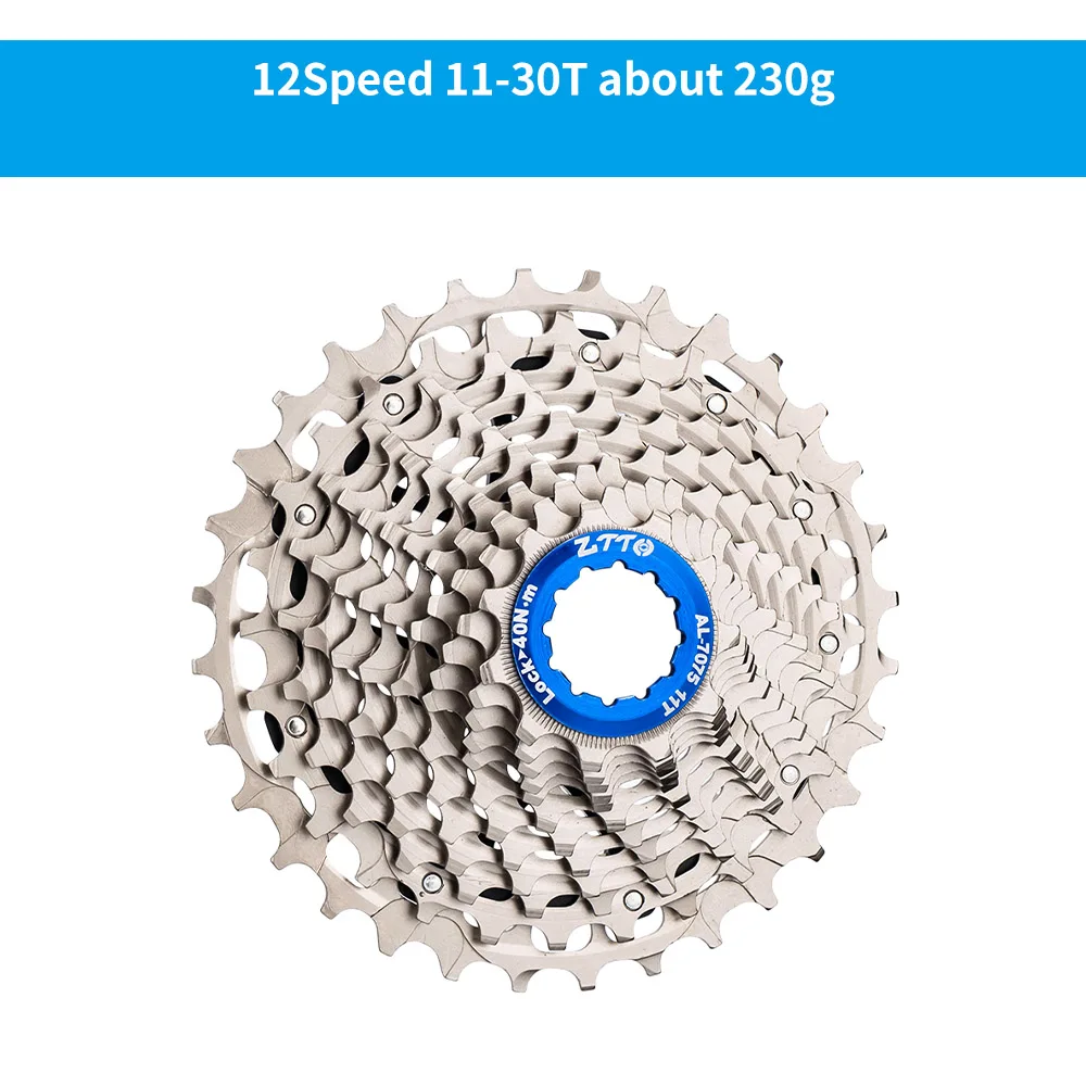 ZTTO Road Bike 12 Speed Cassette HG Freehub ULT 11-34T Gravel