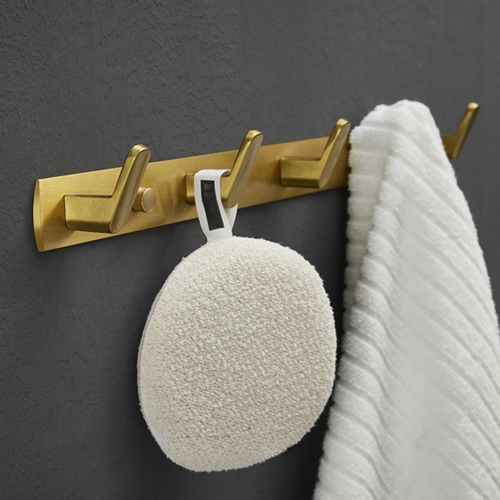 Bathroom accessories brushed gold space aluminum towel rack shelf European hardware pendant set storage bar paper holders paper towel holder toilet paper holder bathroom hardware set bathroom hardware accessories shower rod storage rack
