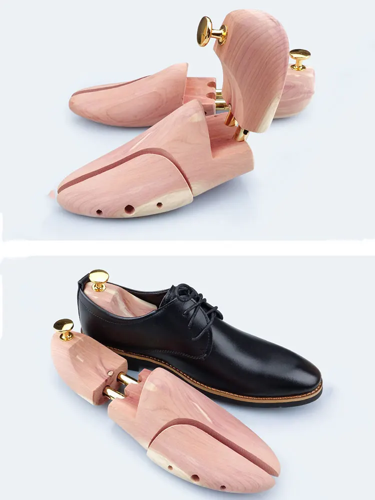 FamtiYard 2Pcs Shoe Stretcher Shoes Tree Shaper Rack Adjustable Wooden Pumps Boots Expander Trees Size S/M/L For Women Man