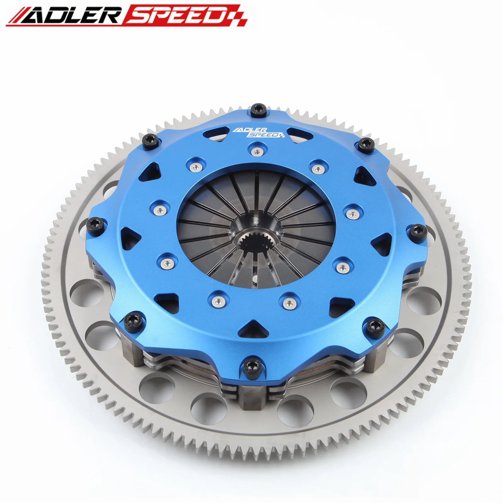 ADLERSPEED 8.5인치(215mm) 스프링 클러치/레이싱 클러치 트윈 디스크 키트 (2004-2011 마쓰다 RX-8 1.3L 13BMSP용)