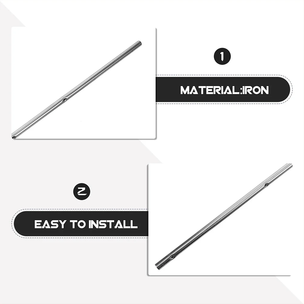 Table Soccer Replacement Rods 3Pcs for Desk Football Machine Foosball Table Operation Pole Metal Handle table football game tabletop soccer game