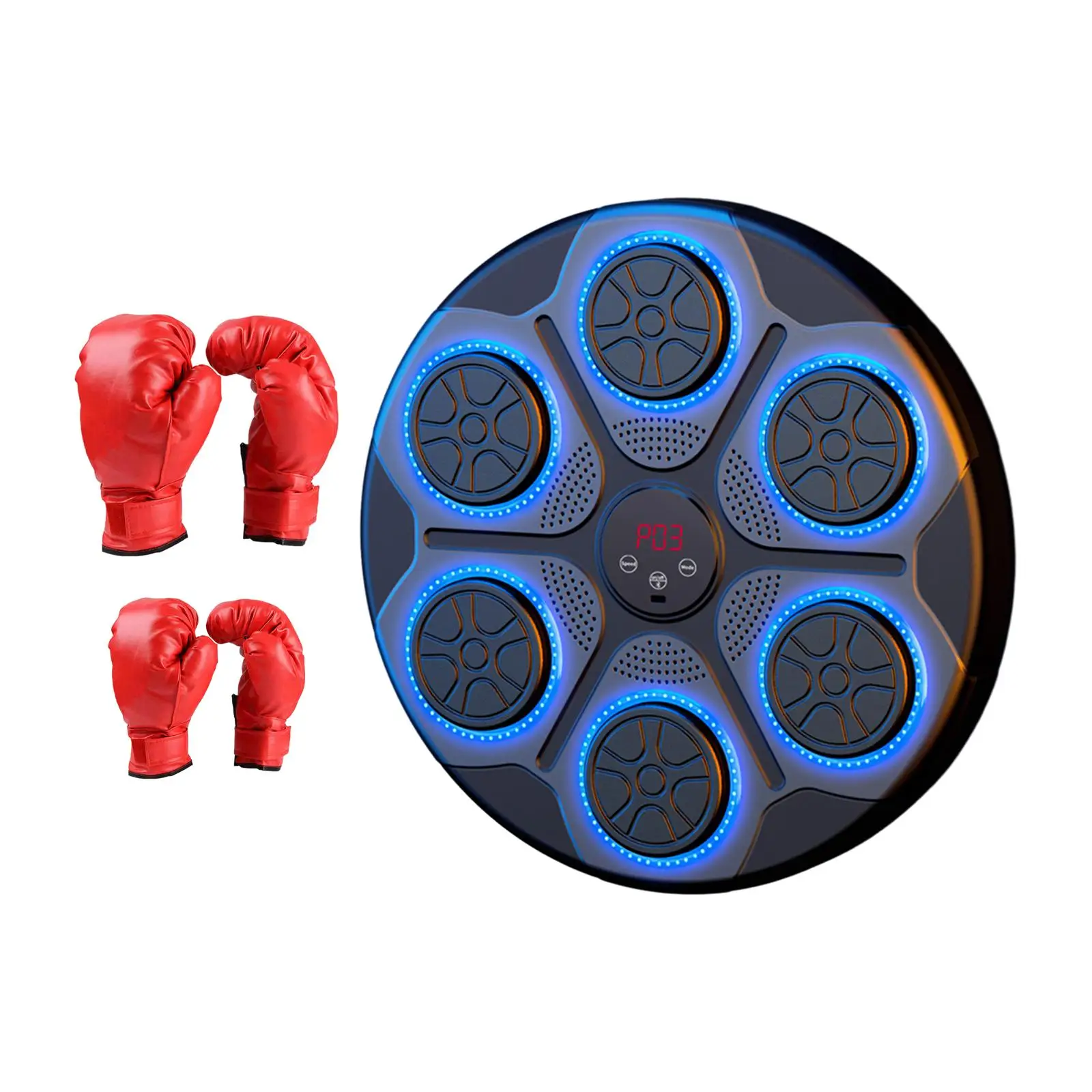 Music Boxing Machine Wall Target Boxing Trainer for Practice