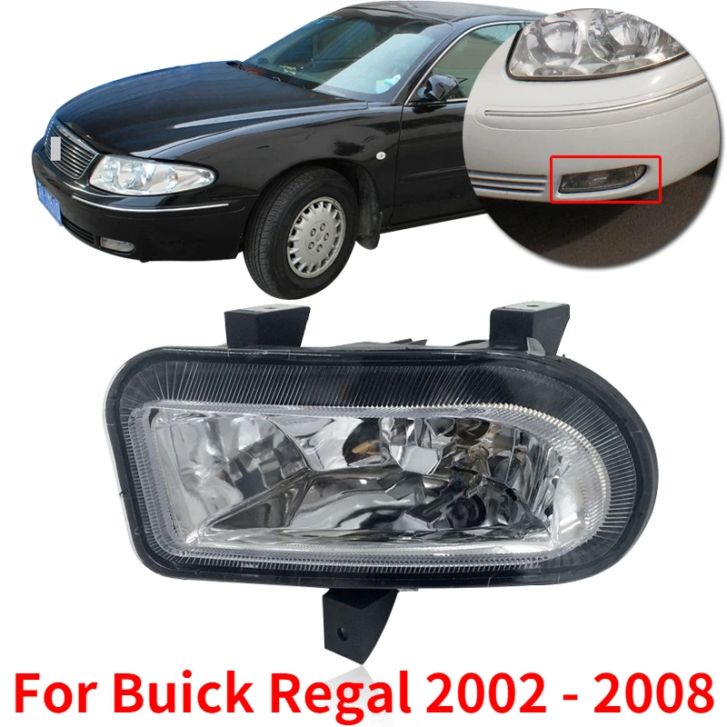 CAPQX Front fog light For Buick Regal 2002 2003 2004 2005 2006 2007