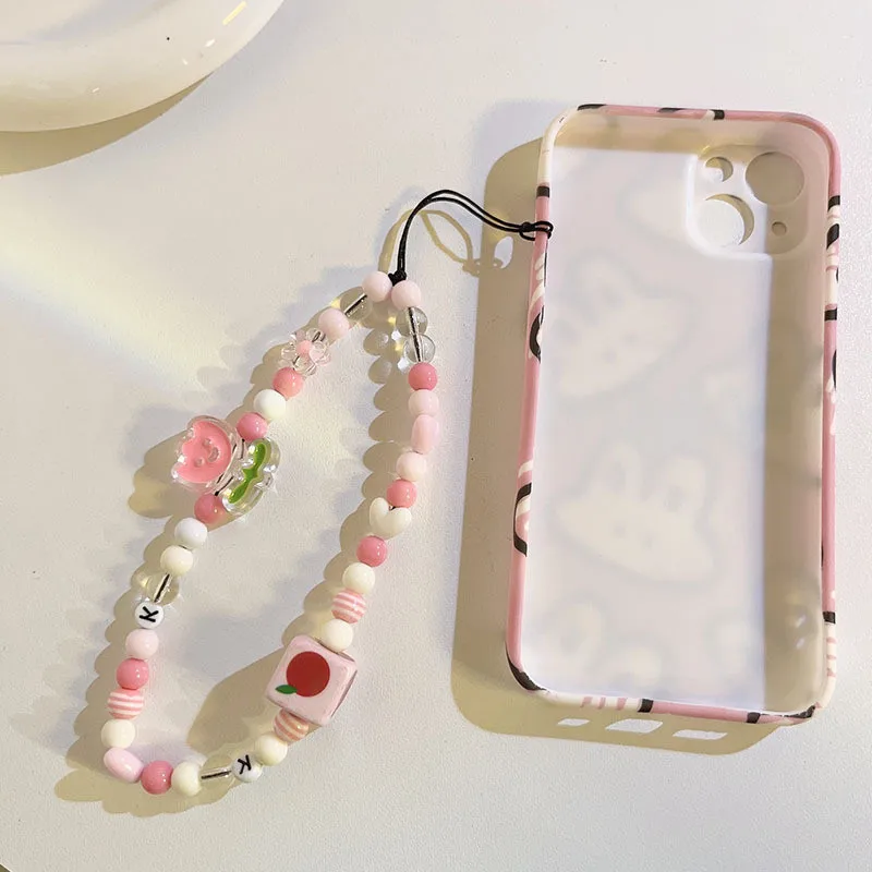 1 Piece Kawaii Phone Strap Korean Fashion Girl Short Wrist