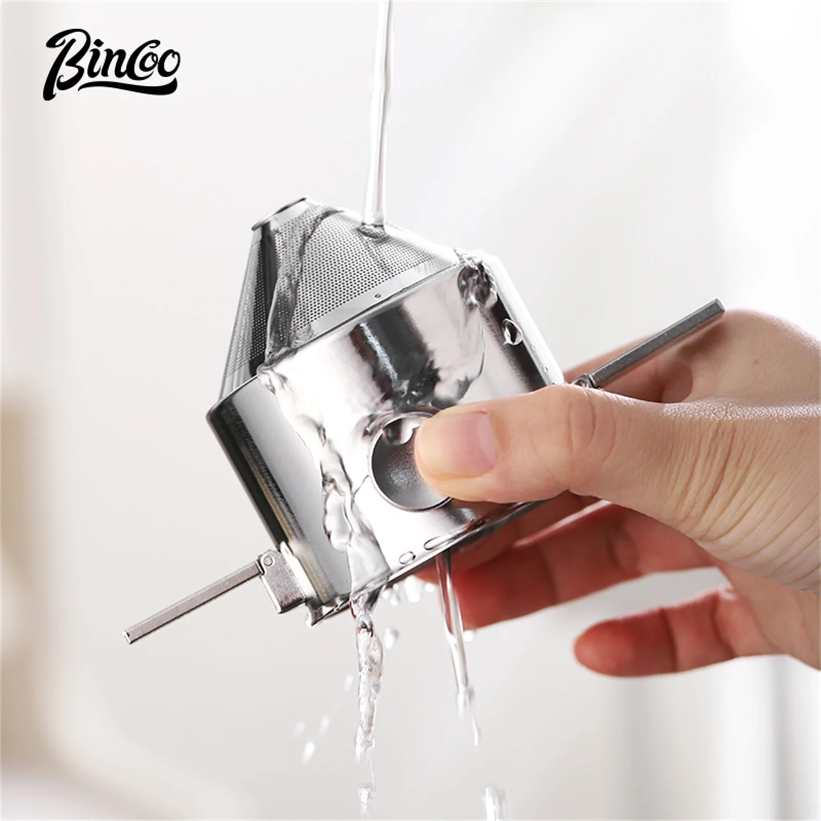 ماكينة قهوة ستانلس ستيل محمولة