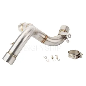 Escape Motorcycle Exhaust Muffler Link Pipe Slip-on For Ducati Multistrada 1200 2015-2017 Multistrada 1200 S MTS1200 MTS 1200