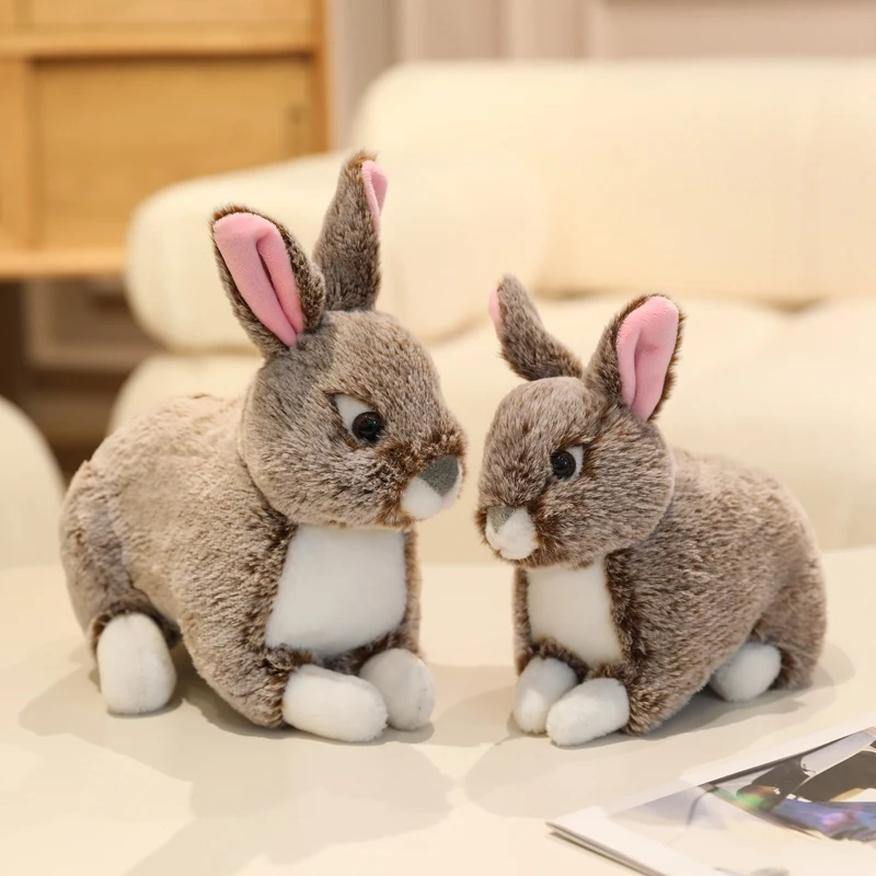 Rabbit Plush Toy Simulation Cartoon Stuffed Doll Pillow for Car And Home Decor Comfortable Soft Plush Gift for Birthday And Fes