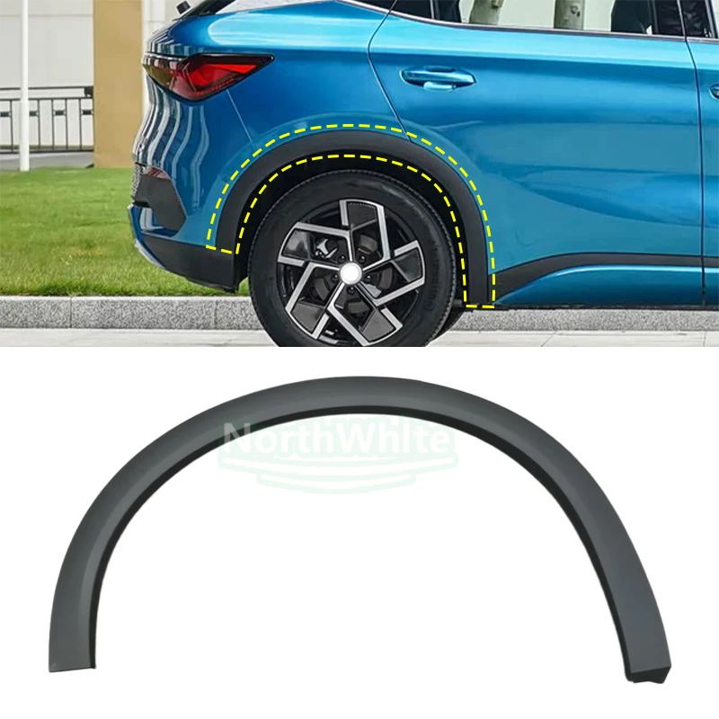 BYD ATTO 3 위안 플러스 휠 펜더 휠 아치 타이어 트림 스트립