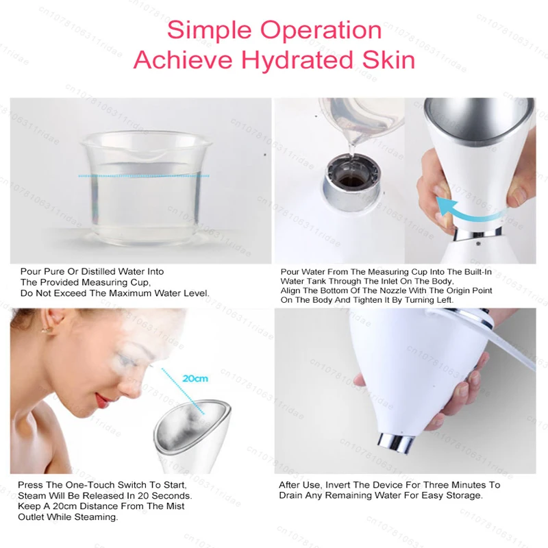 Nano Ionic Face Steamer 4