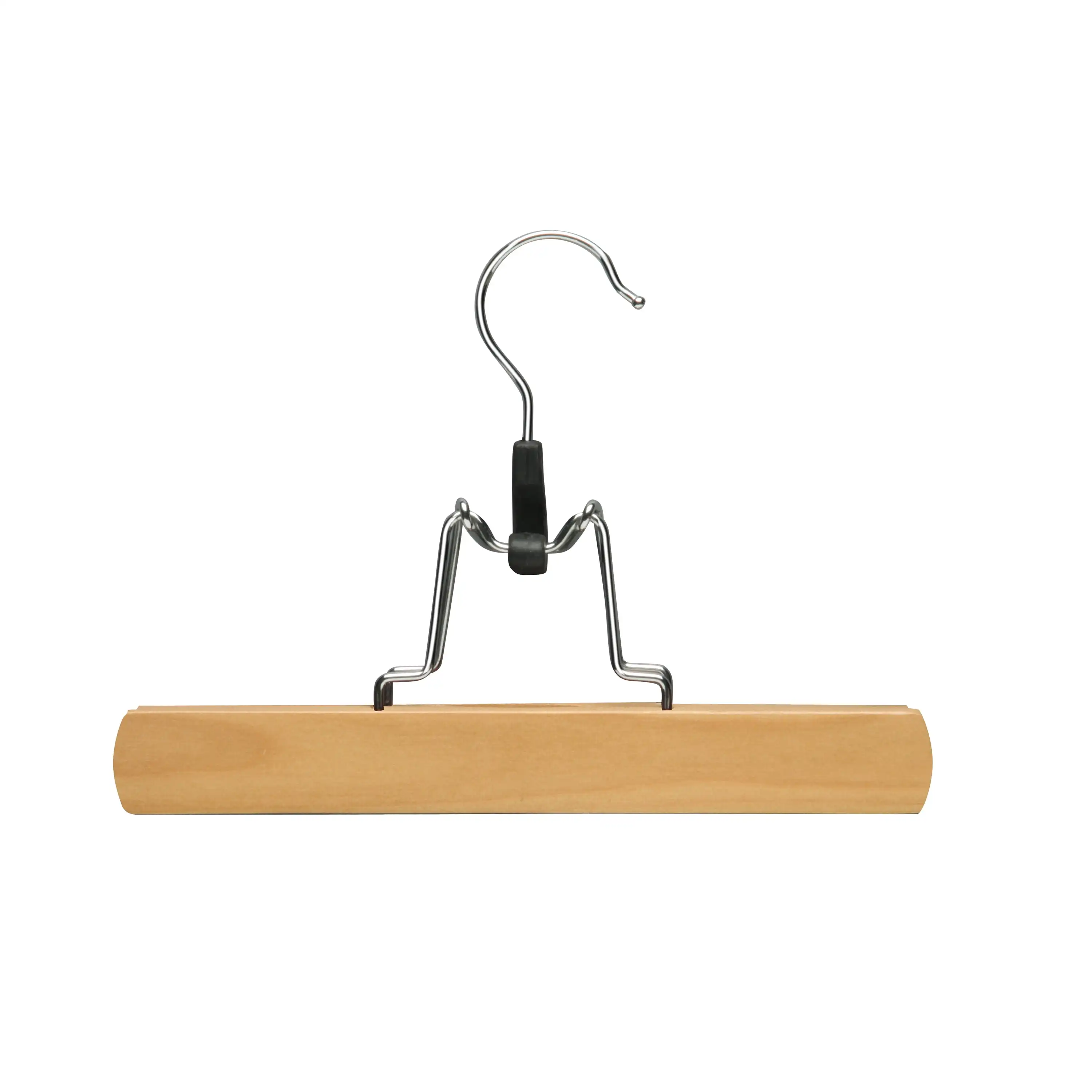 

Maple Finish Wood Clamp Pant Hangers, 16 Pack, Maple