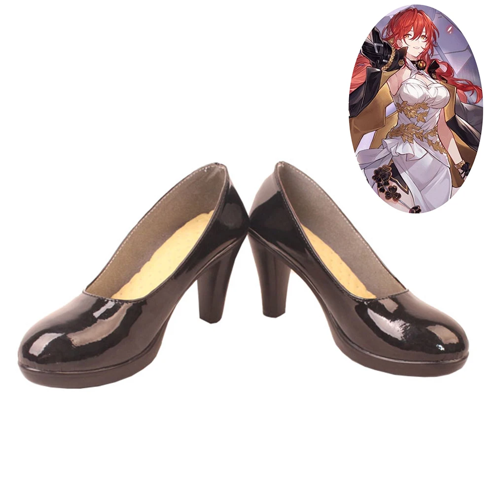 

Himeko обувь Honkai Star Rail Cosplay Сапоги