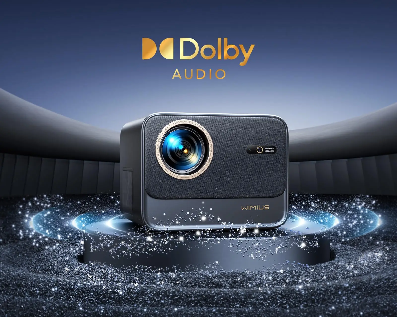 Projector 4k Supported 700ANSI Auto Focus/Keystone Full Hd 1080p Native WIFI 6 Bluetooth Support Dolby Home Theater