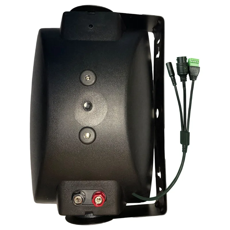 30W Black IP Network Active Wall Mount Audio Speaker for School