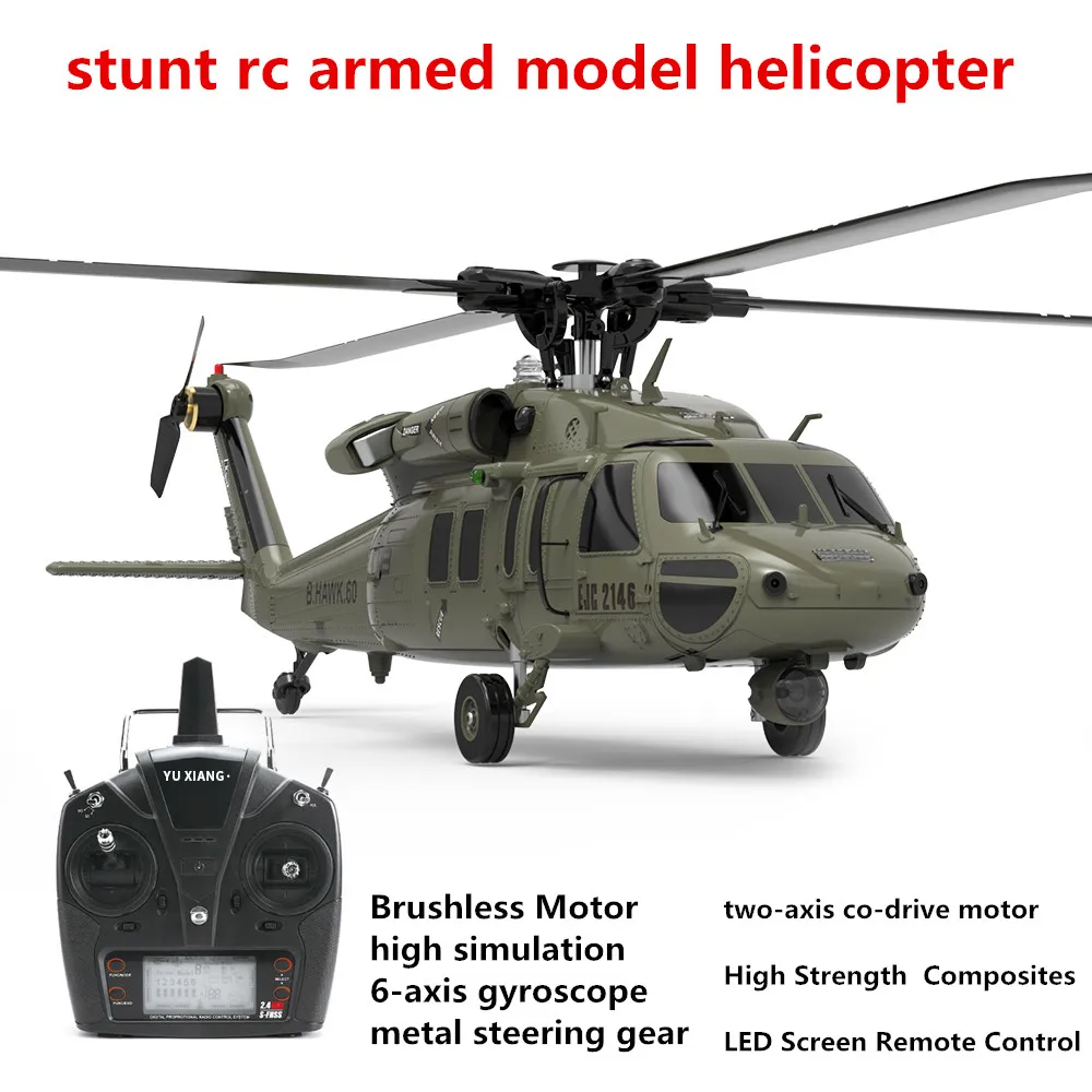 Mingzhe S K127 RC Helicóptero Controle Remoto Helicóptero para Iniciantes  Giroscópio de 6 eixos de lâmina única RC Avião RC Altura Fixa 4CH RTF :  : Brinquedos e Jogos