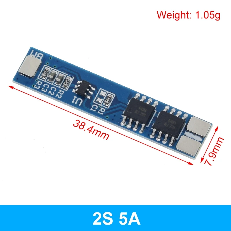 High-Capacity Lithium Battery Protection and Balance Board